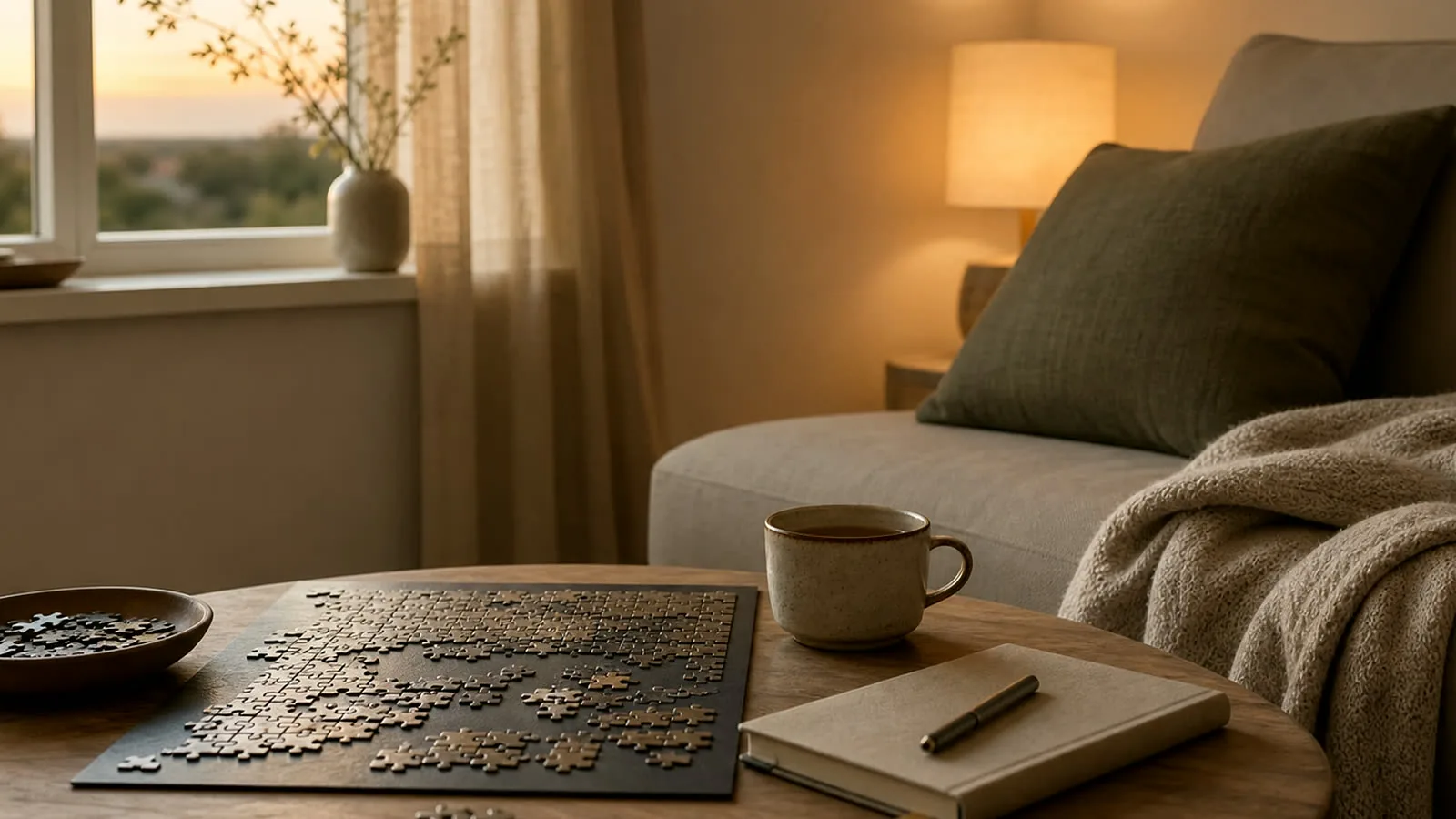 Several short creative and practical hobby starts arranged for an easy rotation.