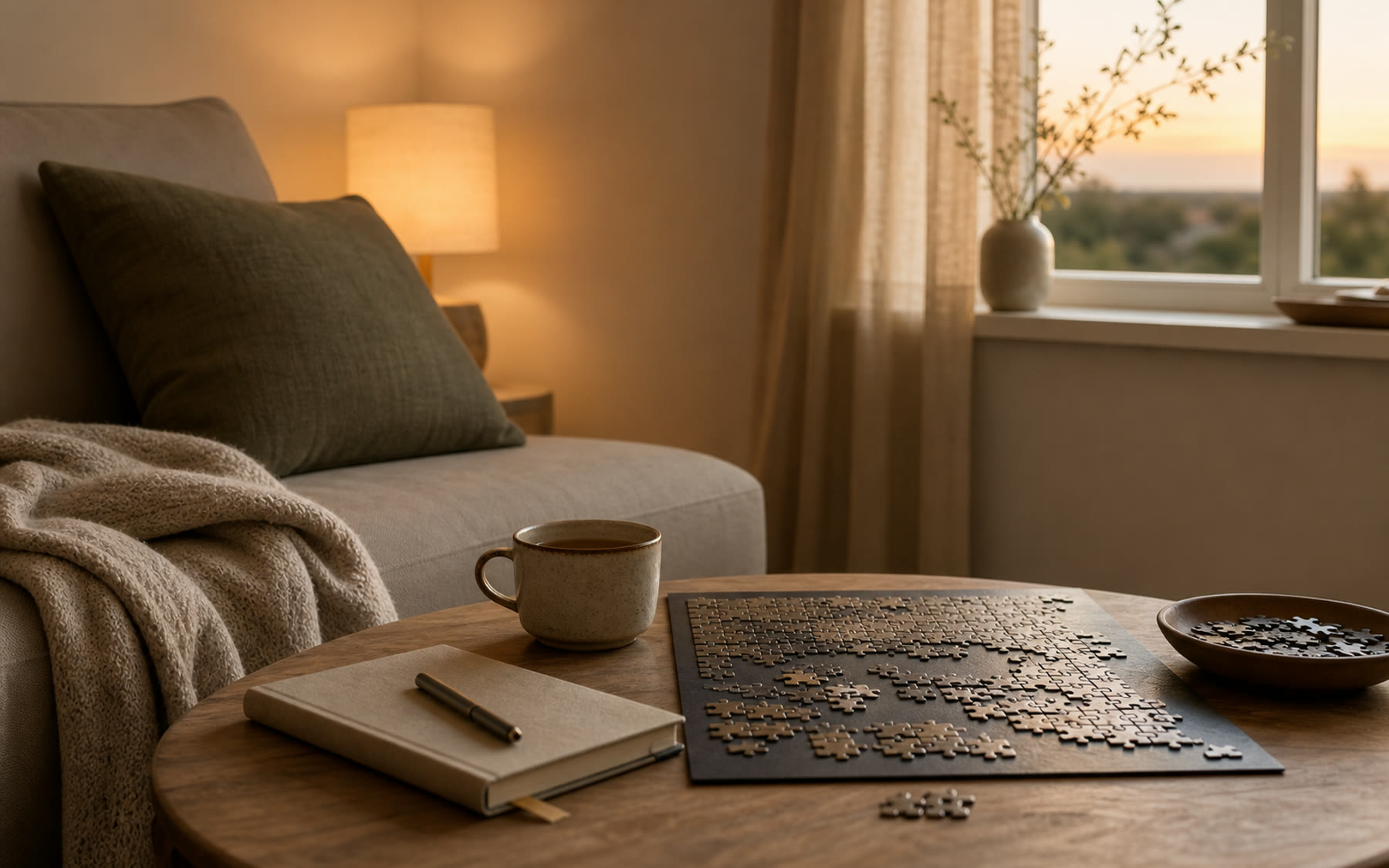 Screen-free Hobbies for Adults scene