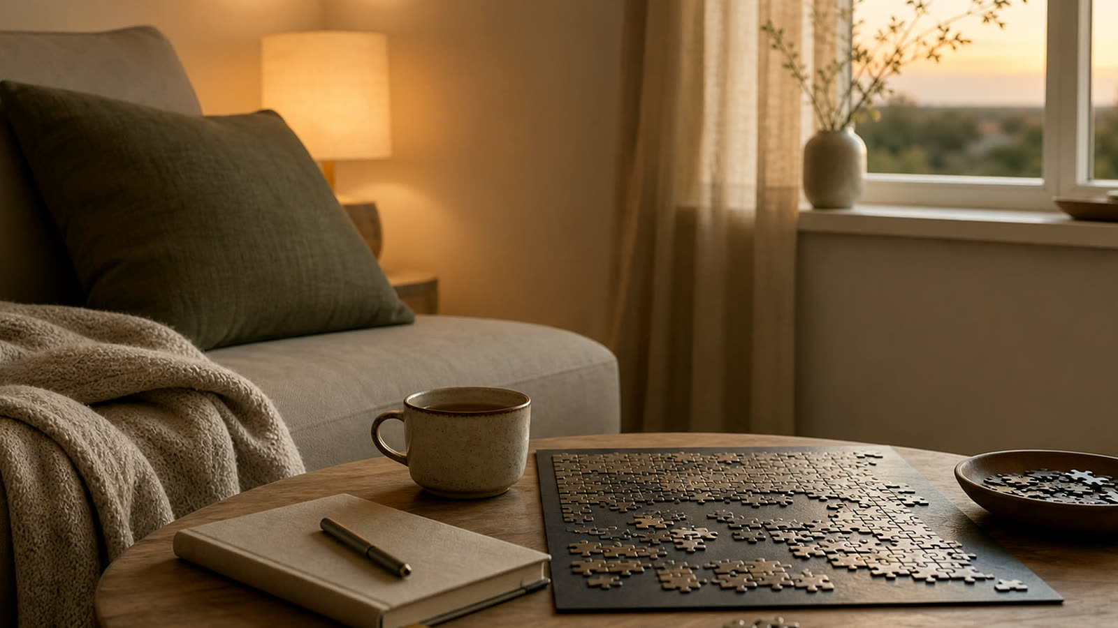 Stress Relief Hobbies for Adults scene